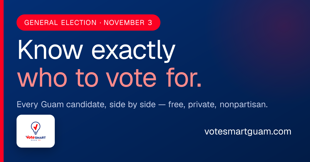 Quick Polls · Vote Smart Guam 2026